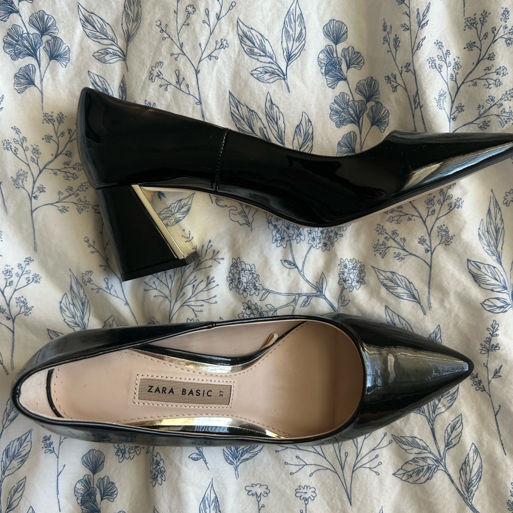 Zara Basic Black Pumps - image 4